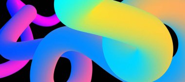 Gradient Line Destern ile Soyut Arkaplan. Vektör illüstrasyonu