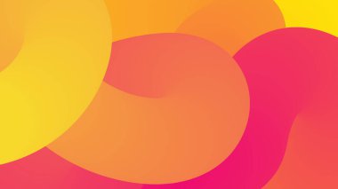 Gradyan desenli soyut arkaplan. Vektör illüstrasyonu