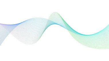 Pürüzsüz, dalgalı bir dalga deseni.