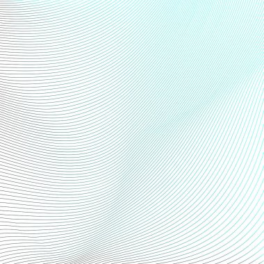 Pürüzsüz, dalgalı bir dalga deseni.