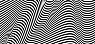 Kalın siyah beyaz desenli. karmaşık eğimli tasarımlar. Vektör illüstrasyonu