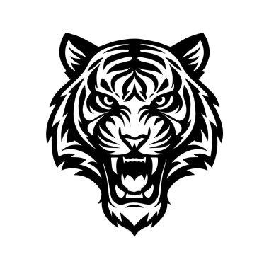 Kaplan Başı Vektör illüstrasyonu