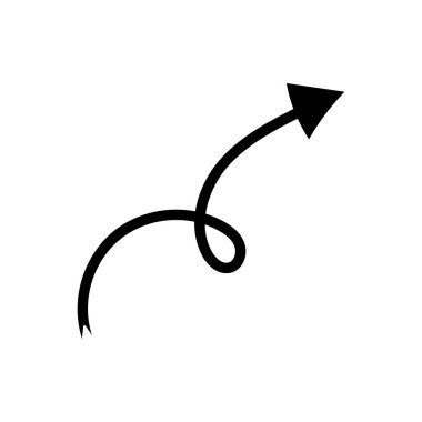 Oklar ağ simgesi. Basit çizgi vektör simgeleri. Oklar