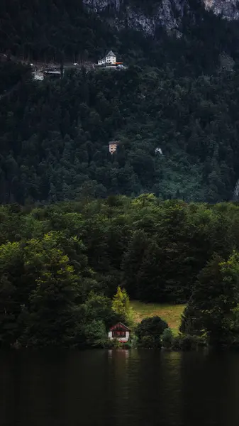 Güzel göl manzarası