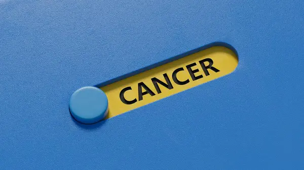 Kaydırma düğmesine mesaj çek. Kare tahta bloklar. Üst görünüm, düz görünüm. Kaydırma düğmesine yakın çekim, mavi arkaplanda 3D İş Konsepti.