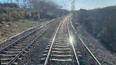 Tren rayları. Sübjektif bakış açısı. Seyahat, 