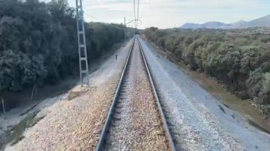 Tren rayları. Sübjektif bakış açısı. Seyahat, 
