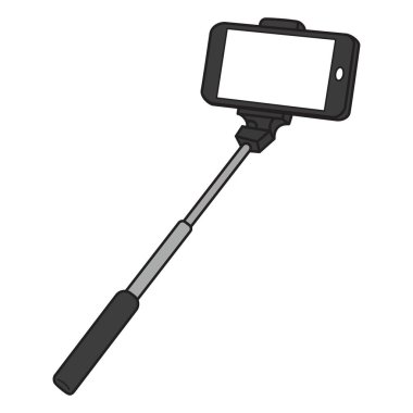 Akıllı telefonlu selfie çubuğu, cep telefonu fotoğrafçılık aksesuarı, video kayıt cihazı, kişisel fotoğraf cihazı, seyahat aleti.