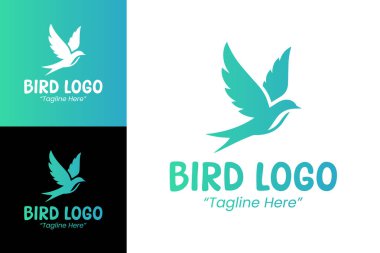Yaratıcı ve profesyonel bir kuş logosu, web siteleri, sosyal medya ve dijital markalaşma gibi dijital platformlar için idealdir. Pürüzsüz tasarımı modern ve profesyonel bir görünüme sahip..