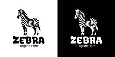 Özelleştirilebilir siyah beyaz temalı dinamik bir zebra logosu. İfade vermeyi amaçlayan işletmeler için mükemmel. Cesur, minimalist tasarımı çeşitli endüstrilere uyuyor, teknoloji girişimlerinden lüks markalara kadar. Bu logo dijital ve önsel olarak kullanılabilir