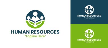 Modern Markalı Profesyonel İnsan Kaynakları Logosu