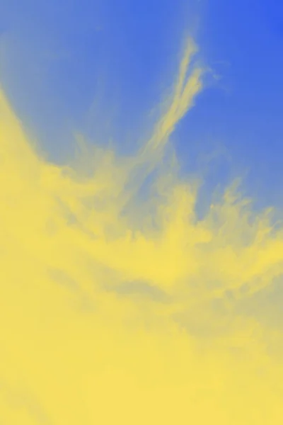 Azul Amarelo Embaçado Abstrato Fundo Vertical Foto — Fotografia de Stock