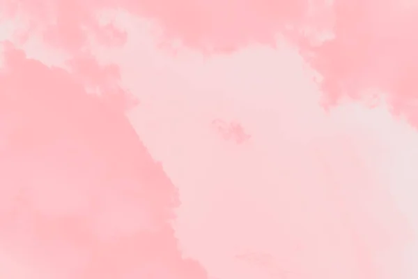 Χλωμό Παστέλ Ροζ Όμορφο Θολό Φόντο Του Ουρανού — Φωτογραφία Αρχείου