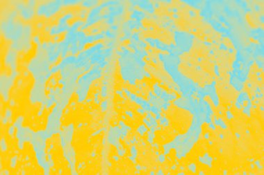 Benekli, parlak sarı turkuaz su soyut arka plan.