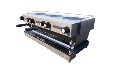 electric grill on a white background