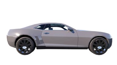 siyah lüks spor araba - araba