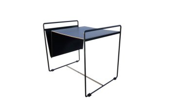 modern siyah metal sandalye