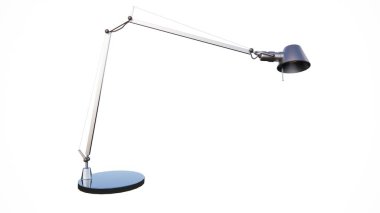 Beyaz arka plan üzerinde izole office lamba