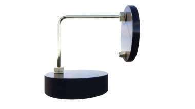 beyaz arka planda modern lamba