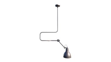 Beyaz arkaplanda izole edilmiş avize