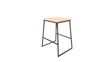 Beyaz arka plan üzerinde izole modern tablo