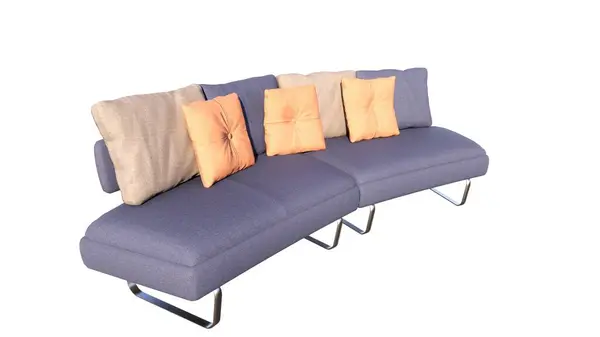 Modern iç tasarımın 3 boyutlu görüntüsü