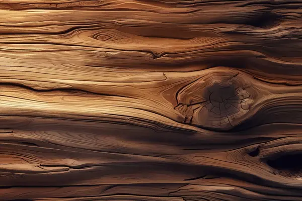 Arka planda doğal desenleri olan ahşap bir doku. Tonu kahverengi ahşap tahıl vektörü çizimi.