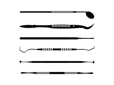 Dişçi tema şablonunda tasarım için elementler