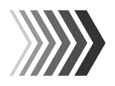 şeffaf arkaplanda ivme oku hızlı tasarım vektörü