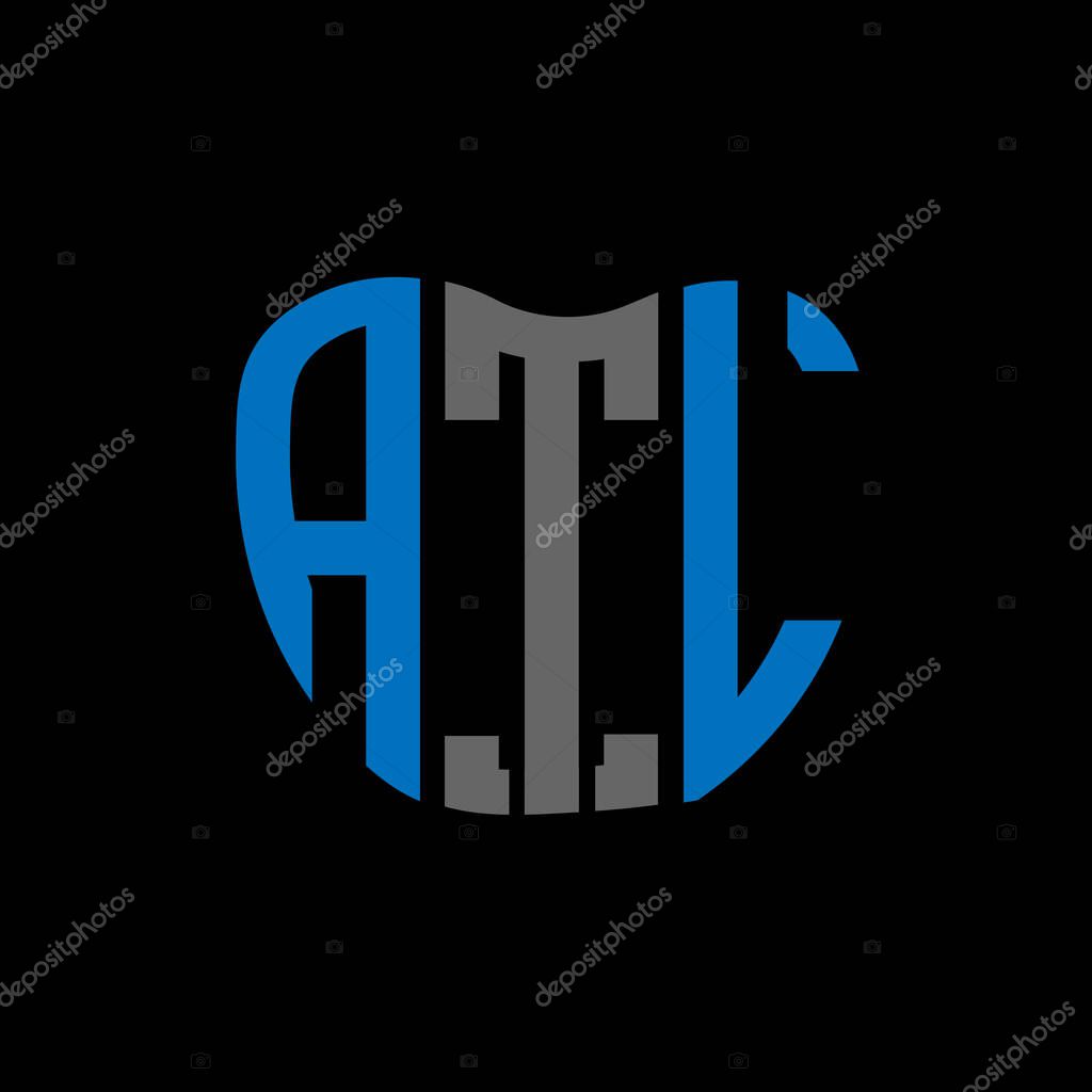 ATL letter logo creative design. ATL unique design.