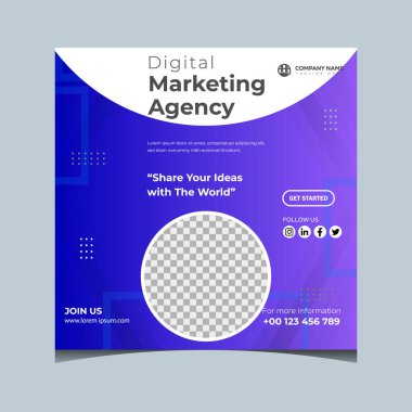 Gayrimenkul Sosyal Medya Şablonu.