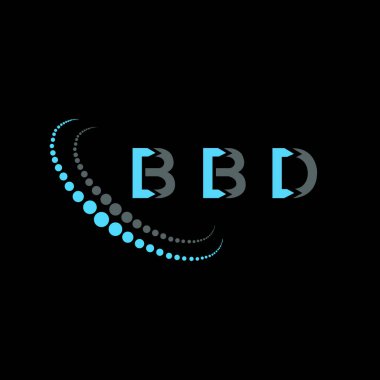 BBD harf logosu yaratıcı tasarımı. BBD benzersiz tasarım.
