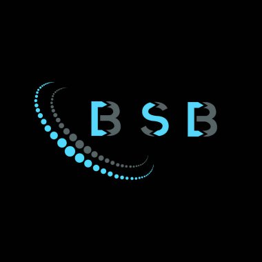 BSB harf logosu yaratıcı tasarımı. BSB benzersiz tasarım.