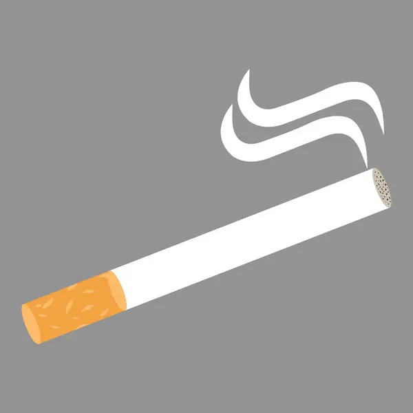 sigara sağlık yaralanmaları vektör simgesi