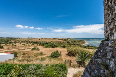 Algarve, Portekiz 29 Mayıs 2022, Vila Real de Santo Antonio belediyesinin Vila Nova de Cacela ilçesine bağlı küçük bir köydür..
