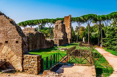Roma, İtalya Sep 28, 2009: Palatine Hill, İtalyan başkentinin doğduğu yer olarak bilinir, M.Ö. 1000 yılından beri yerleşim olduğuna inanılır..