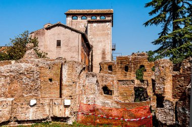 Roma, İtalya Sep 28, 2009: Palatine Hill, İtalyan başkentinin doğduğu yer olarak bilinir, M.Ö. 1000 yılından beri yerleşim olduğuna inanılır..
