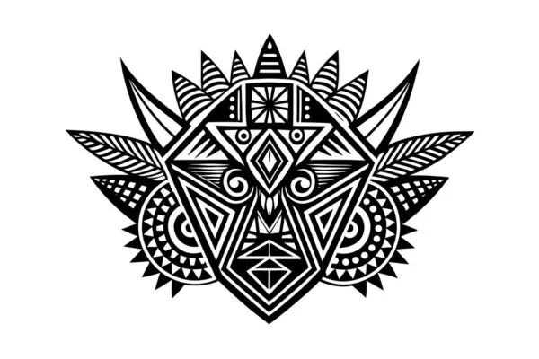 Yerel sanat ve kültürel motiflerden esinlenerek elde çizilmiş kabile şekilleri ve kalıplarının bir koleksiyonu..