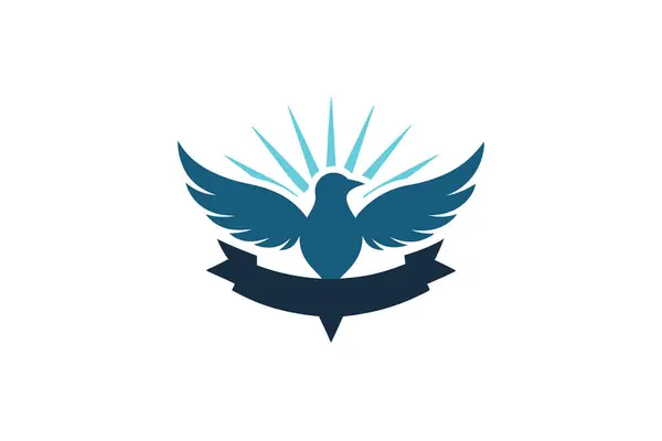 Bir kuşun detaylı bir çizimi, muhtemelen bir baykuş, bilgiyi ya da aydınlanmayı sembolize eden ışınlarla çevrili. Eğitici materyaller için uygun.