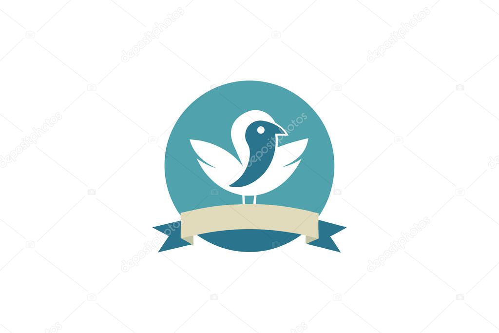 A colorful bird illustration suitable for a logo, representing education, storytelling, and creativity.