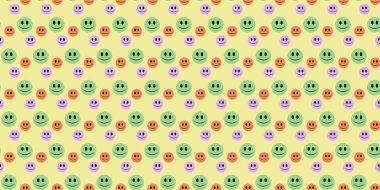 arka plan gülüşü nokta rengi çok renkli polka noktalarının pürüzsüz desenleri, açık arkaplandaki çizgili desen, illüstrasyon