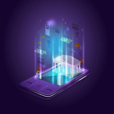 Resimli, resimli, cep telefonlu, temsilci, mobil, bankacılık