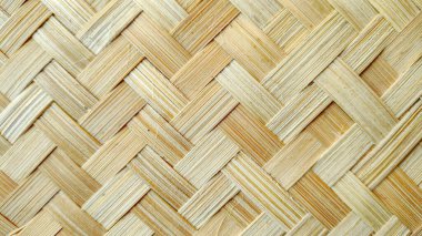 Örgü Bambu dokusu Geleneksel El yapımı Desen