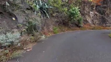 Görkemli kayalık uçurumlar ve yemyeşil yeşil sarmaşıklar tarafından zarif bir şekilde kucaklanan bir yol hayal edin.