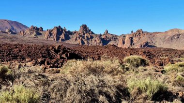 Bereketli bitki örtüsüyle birlikte eşsiz kaya oluşumları içeren nefes kesici volkanik araziyi keşfedin.