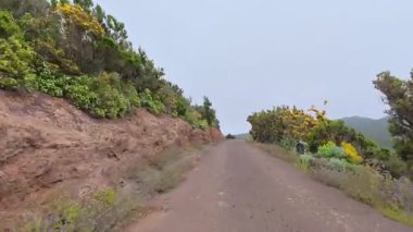 Güzel, dolambaçlı bir yol. Canlı yeşillikler ve verimli yuvarlanan tepeler arasında. Doğa aşıkları için ideal.