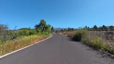 Dolambaçlı bir yol, bereketli yeşillikler ve dingin bir manzaradaki canlı çiçeklerin arasından geçer. Keşifleri davet eder.