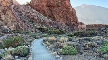 Kayalık arazide ve canlı yemyeşil bitki örtüsünde sürüklenen şaşırtıcı güzellikte bir patika keşfedip keşfedin.