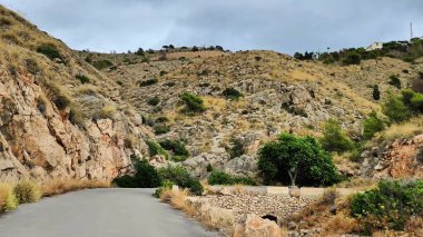 Bereketli ağaçlarla çevrili sakin bir tepede dolambaçlı bir yolda manzaralı bir yolculuk. Video, macera çağrıştıran projeler için ideal barışçıl bir doğa inzivasına dikkat çekiyor.