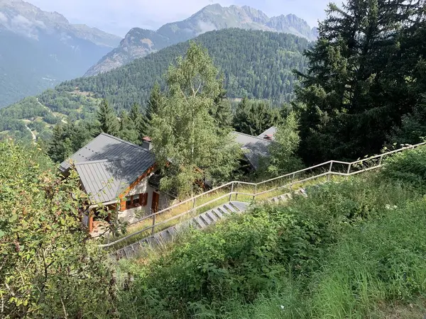 Chalet Clementine, Oz en Oisans, Fransız Alplerinde.